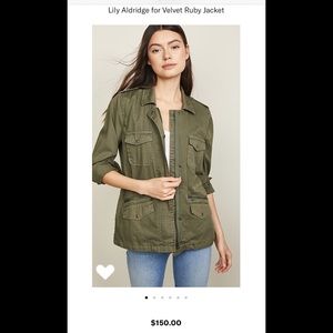 Lily Aldridge Army Jacket